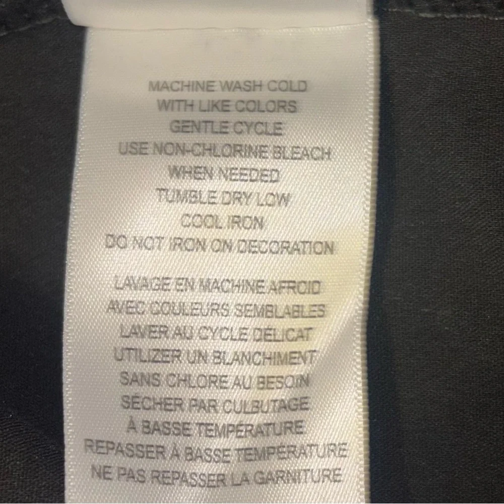 DKNY Scuba Jacket Full Zip King Black Lightweight Pockets Men’s Size Small - Picture 12 of 14